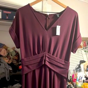 Express Maroon Dressy Pant Suit NWOT Maroon Burgundy